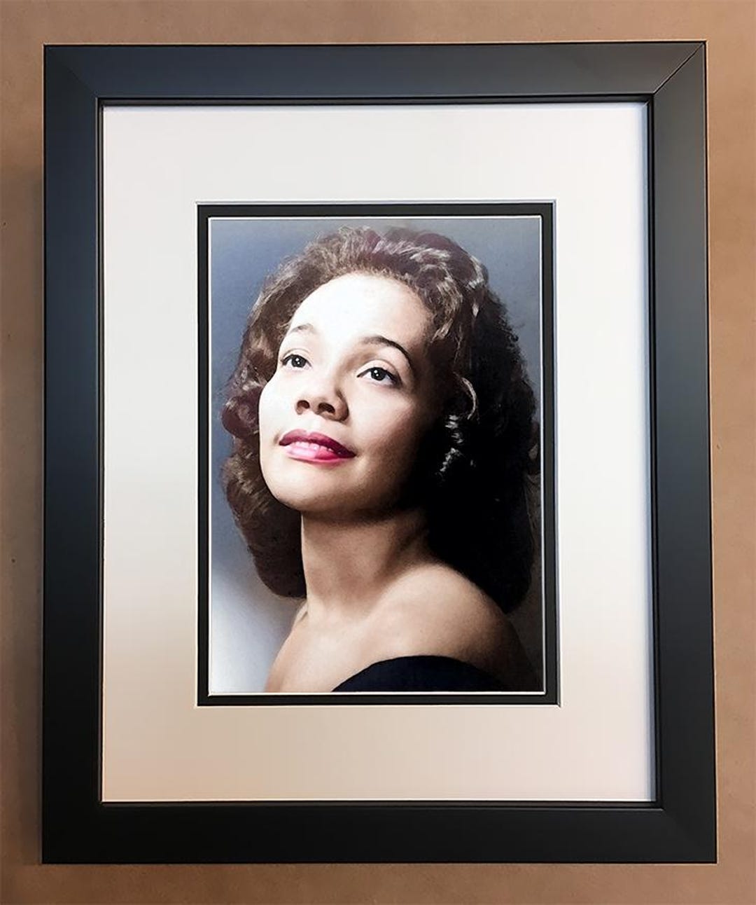 Coretta Scott King Colorized Photo Professionally Framed, Matted 8x10 ...