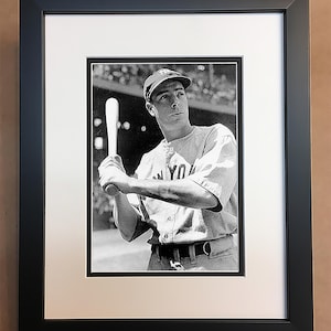 Joe Dimaggio Photo Professionally Framed, Matted 8x10