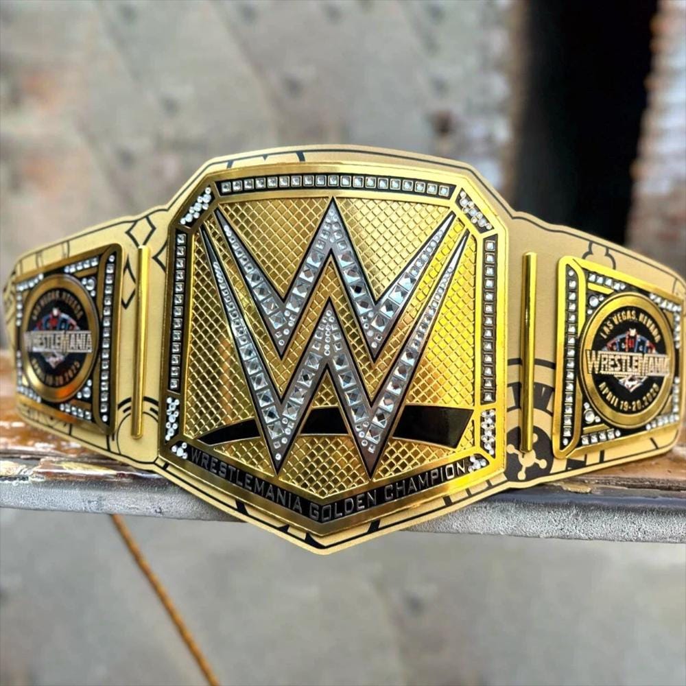 WWE レプリカベルト 海外取寄 統一WWEユニバーサル王座 レプリカチャンピオンベルト