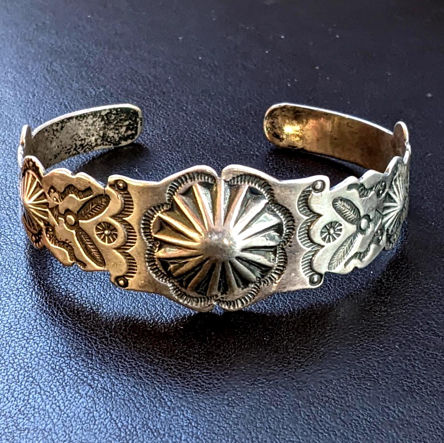 Navajo Old pawn ナバホ バングル インディアンジュエリー 30s 【公式