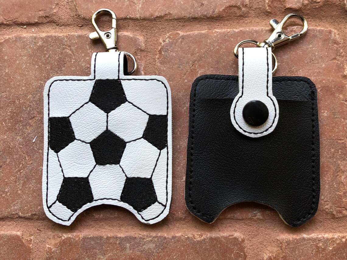 Soccer Hand Sanitizer Holder Etsy
