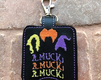 Witch Sisters Hair Hand Sanitizer Holder