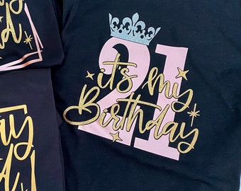 21st birthday shirt, 21st birthday gift for her, legally 21 Shirt