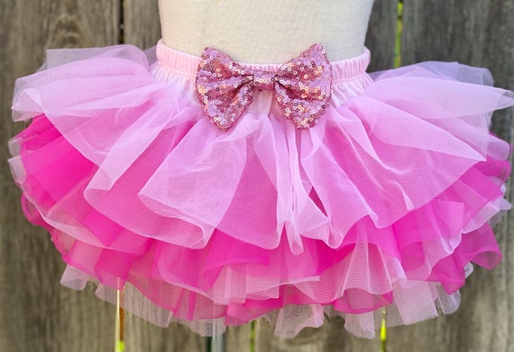 Girls Dance Pink Tutu Girl 1st Ballerina Outfit Babies First | Etsy