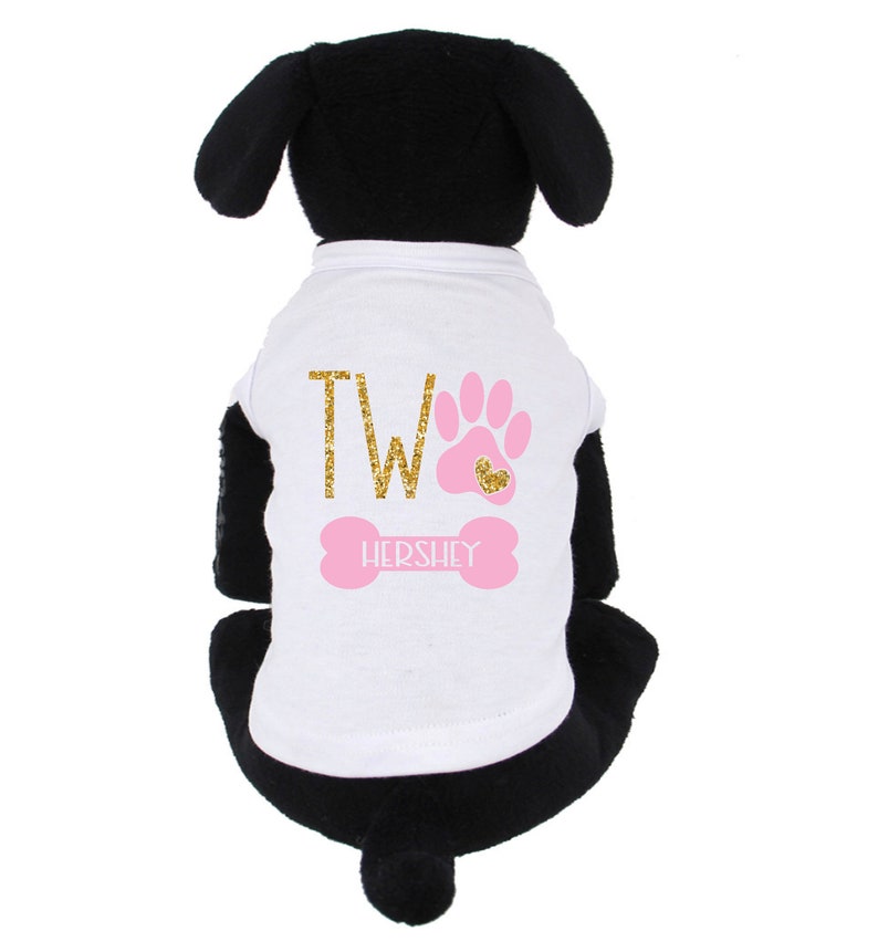 Dog Birthday Princess Tutu, Dog Birthday Party Outfit, Dog Birthday Outfit Girl, Girl Dog Birthday Shirt with name image 9