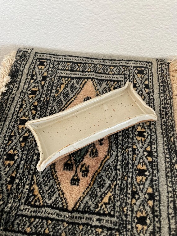 Handmade Ceramic Tray – Unique Pottery Dish for Snacks, Jewelry, or Decor