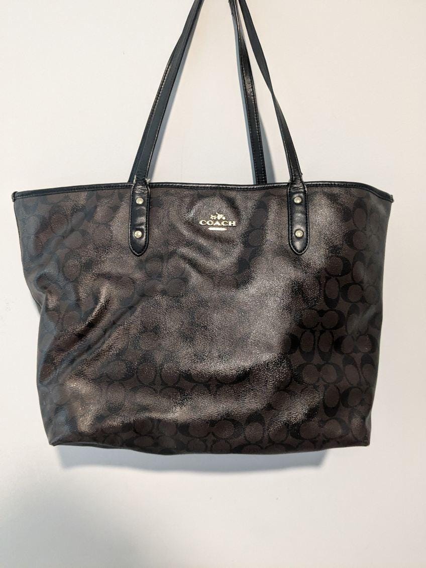 COACH　トートバッグ　ヴィンテージ Vintage coach tote - Etsy 日本