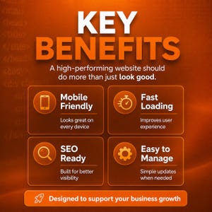 Custom Website Development Service | Responsive Website Design | WordPress Website Development | SEO Optimized Business Website | Website Redesign.
Custom website development service featuring responsive website design, WordPress development, website redesign, SEO optimization, mobile-friendly layouts, and business website solutions.