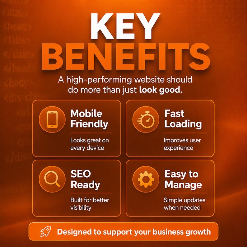 Custom Website Development Service | Responsive Website Design | WordPress Website Development | SEO Optimized Business Website | Website Redesign.
Custom website development service featuring responsive website design, WordPress development, website redesign, SEO optimization, mobile-friendly layouts, and business website solutions.