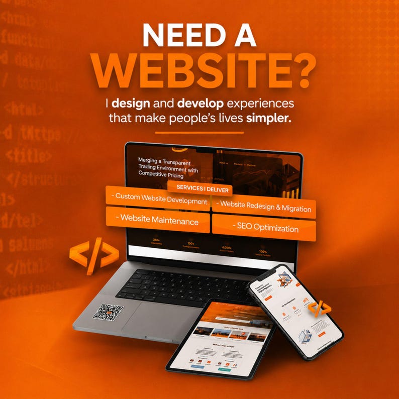 Custom Website Development Service | Responsive Website Design | WordPress Website Development | SEO Optimized Business Website | Website Redesign.
Custom website development service featuring responsive website design, WordPress development, website redesign, SEO optimization, mobile-friendly layouts, and business website solutions.