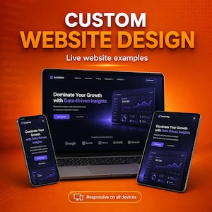 Custom Website Development Service | Responsive Website Design | WordPress Website Development | SEO Optimized Business Website | Website Redesign.
Custom website development service featuring responsive website design, WordPress development, website redesign, SEO optimization, mobile-friendly layouts, and business website solutions.