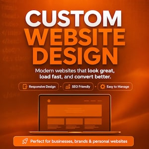 Custom Website Development Service | Responsive Website Design | WordPress Website Development | SEO Optimized Business Website | Website Redesign.
Custom website development service featuring responsive website design, WordPress development, website redesign, SEO optimization, mobile-friendly layouts, and business website solutions.