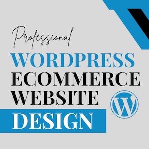 WordPress Ecommerce Website Design | WooCommerce Store Setup | Custom Online Store Design | Responsive SEO Optimized Website