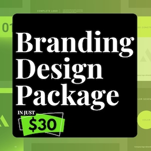 Custom Brand Identity Kit | Complete Brand Identity Kit | Logo, Business Card, Social Media & Style Guide | Professional Branding Design
