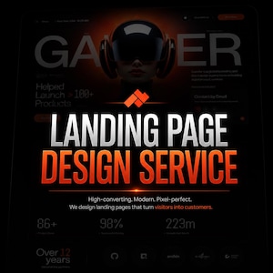 Landing Page Design | High Converting Landing Page Design | Lead Generation Landing Page | Sales Funnel Page Design | Custom Landing Page