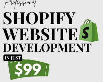 Desarrollo de sitios web personalizados de Shopify / Diseños profesionales de tiendas de comercio electrónico / Servicio de desarrollo de tiendas Shopify / Tienda de comercio electrónico en línea