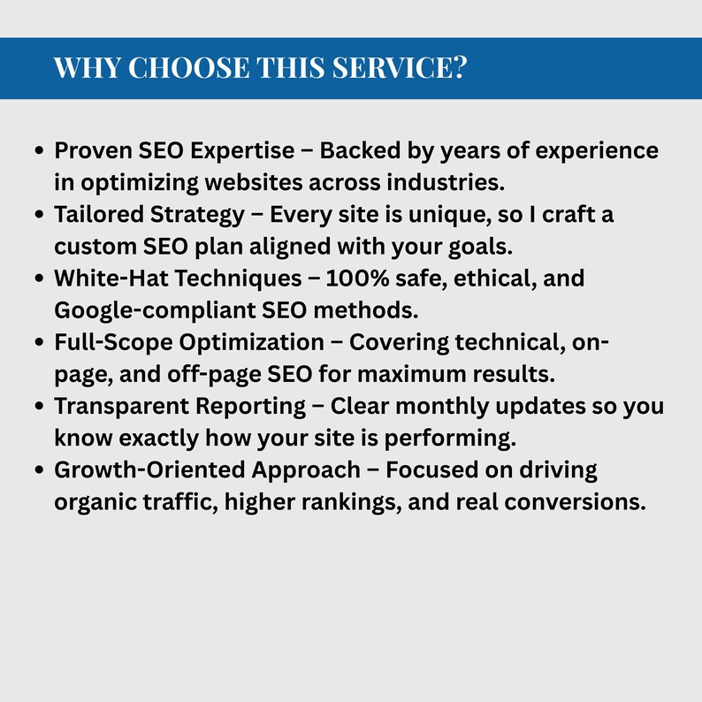 Website SEO Service, SEO Optimization, Google SEO Help, Technical SEO, On Page SEO, Keyword Research, SEO Audit, SEO Expert, Rank Higher, Ecommerce SEO, SEO Setup, SEO Report, SEO Freelancer