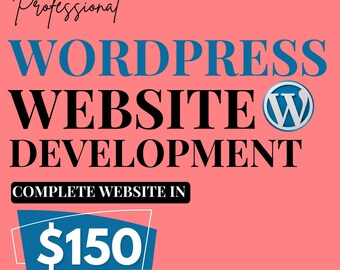 Custom WordPress Website Development | Professional Blog Website | WooCommerce Store | SEO Optimized Website | Responsive Web Design