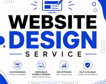 Website Design Service | Professional Web Design & Development | Responsive Website | SEO Optimized Business Website