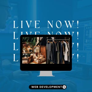 WordPress website development service banner showing custom responsive business website design displayed on laptop and mobile mockups. Professional WordPress development starting at $99, ideal for small businesses, entrepreneurs, and ecommerce brands needing modern, mobile-friendly, SEO optimized websites to improve online presence and attract more customers.