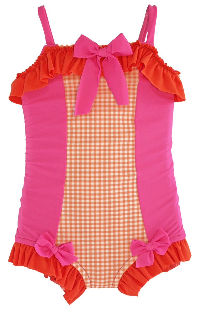 Night Fern Ruffled Boyshort Swimsuit