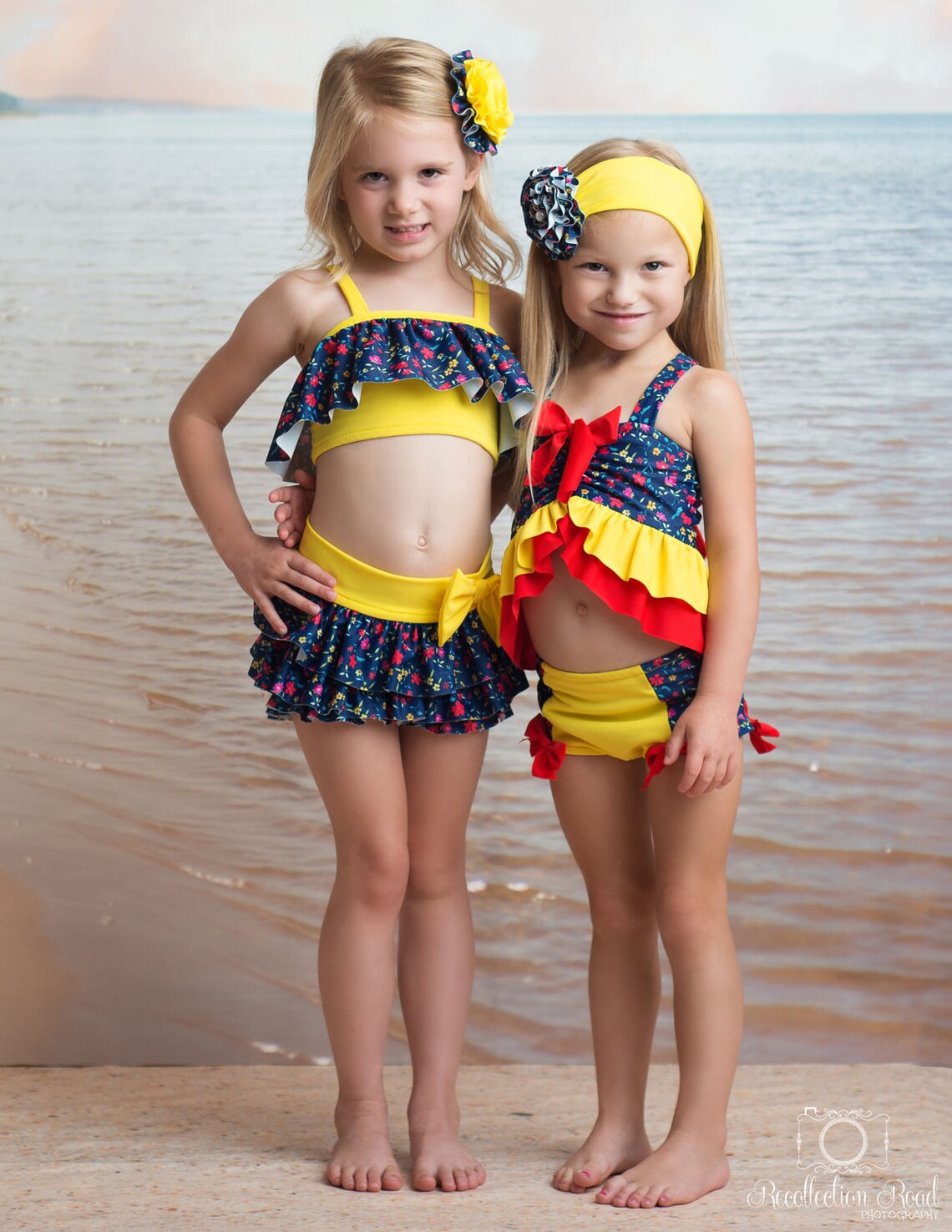 Sale Flapper Bikini in Victory Garden Size 2T 5 7 Etsy