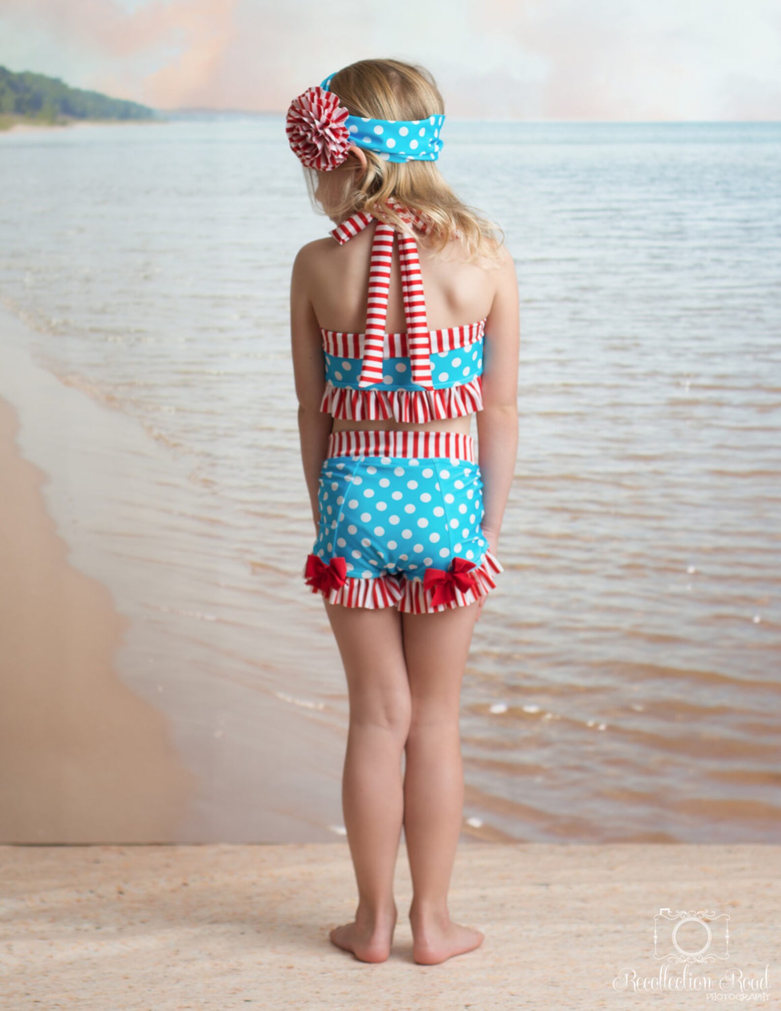 Sale Bathing Beauty Bikini in Vintage Boardwalk size 212 Etsy