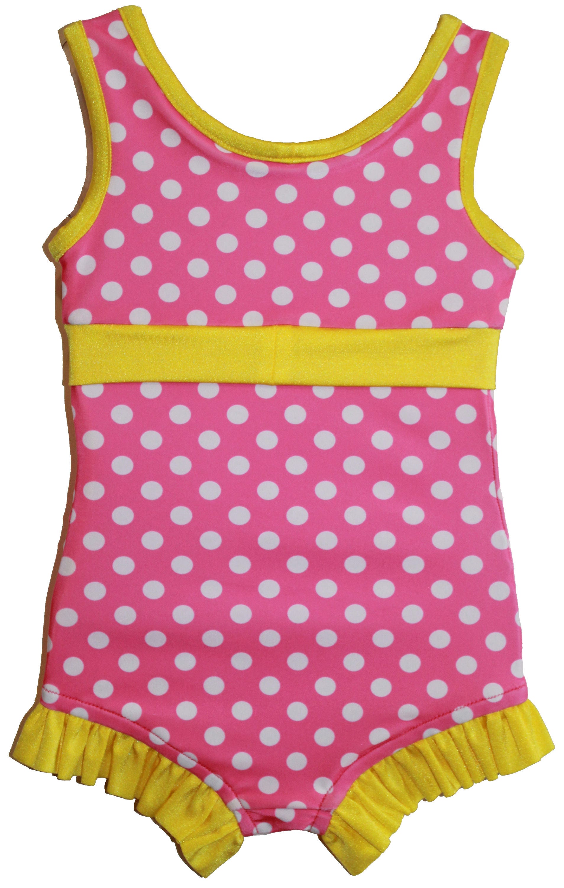 Margaret Swimsuit/leotard in Pink Lemonade 12/18 Months 2 | Etsy