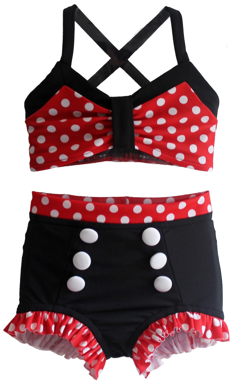 high waisted swimsuits for tweens