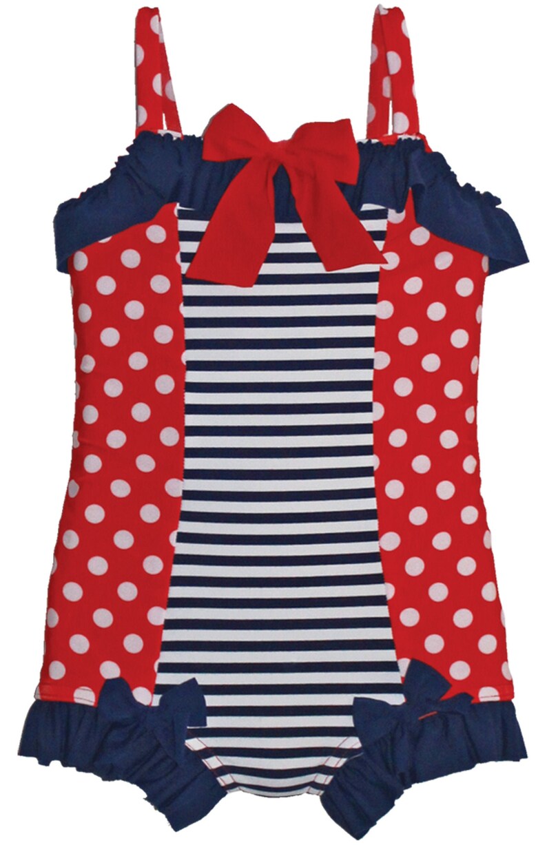 Ruffled Boyshort Swimsuit in Independence 2020 Collection Etsy