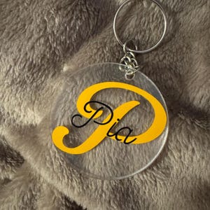 Gepersonaliseerde sleutelhanger