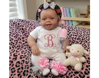 African American Reborn Doll with small BOX OPENING