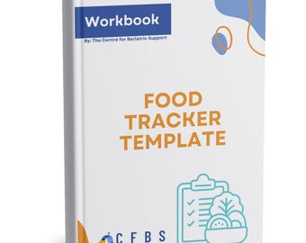 Quaderno di lavoro settimanale per il monitoraggio e il diario alimentare / Planner stampabile adatto a pazienti bariatrici e GLP-1