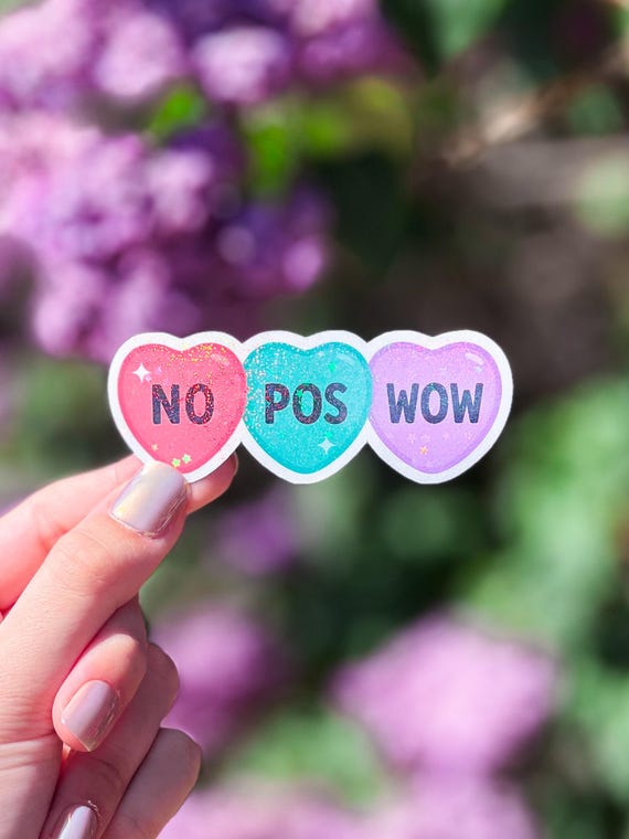 No Pos Wow Sticker: Funny Bilingual Spanglish Vinyl Decal