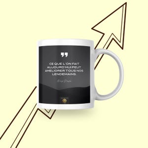 What we do today can improve all our tomorrows – Ralph Marston, HEADBOOST Edition (Inspirational Mugs)