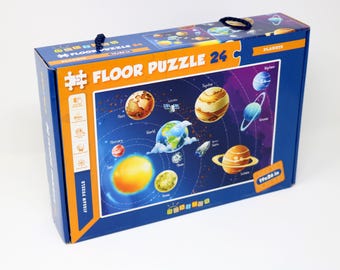 Floor Puzzle 24 Planets Attention and Skill Abilities Puzzle by Horizon Education