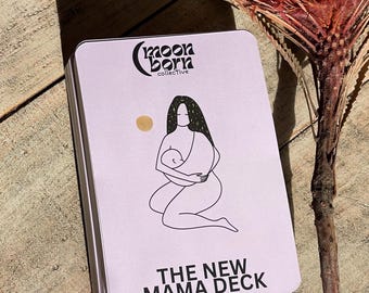New Mama Affirmation Deck | Postpartum Support Cards | Fourth Trimester Gift for New Mothers