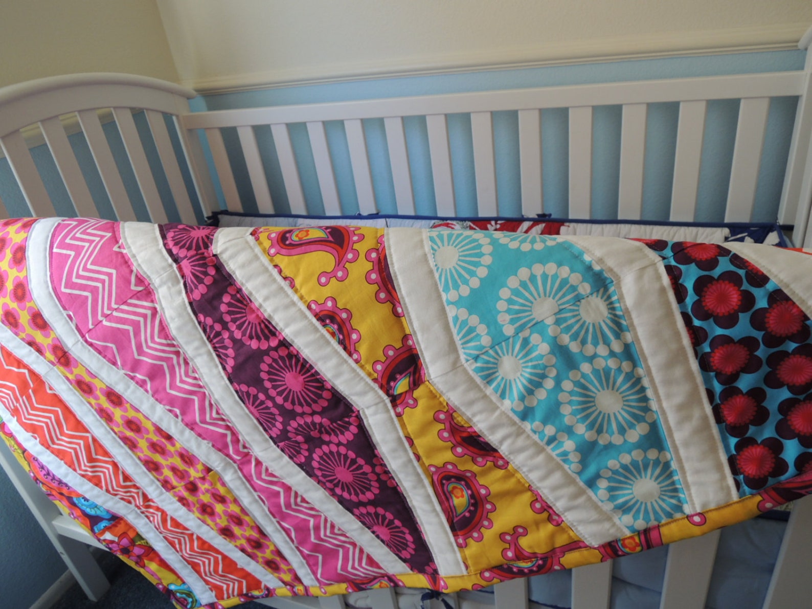 Ziggy Seesaw Quilt Pattern Tutorial Pdf Instant Download - Etsy