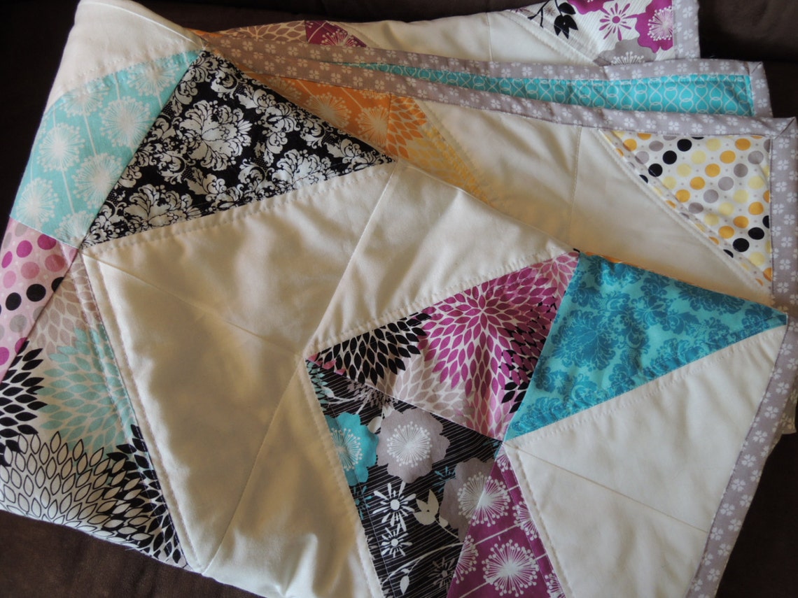 Chevron Quilt PATTERN Super Simple Pdf. Fast Fun and Easy to Etsy