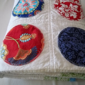 Circle Quilt Pattern Tutorial w Photos, pdf