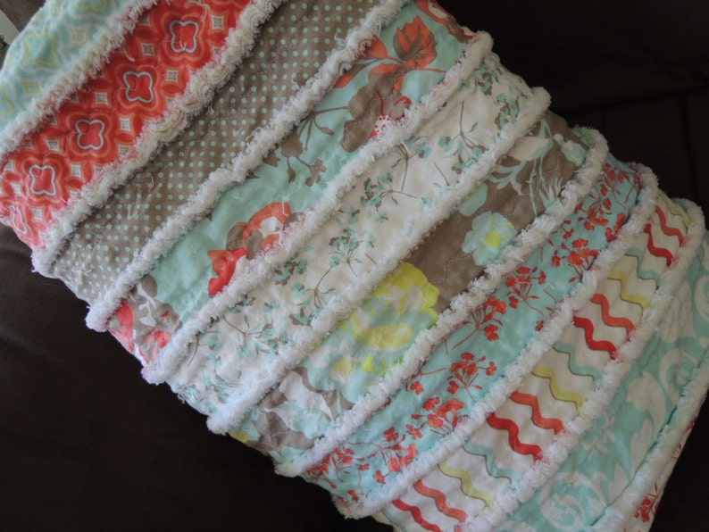 Jelly Roll Rag Quilt Pattern Tutorial, Easy to Make, Instant Download ...