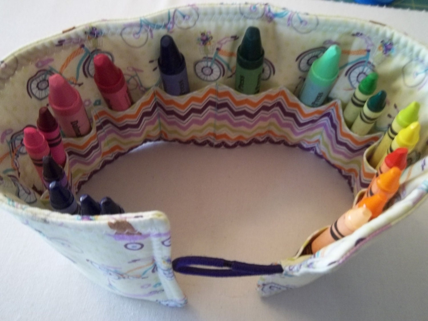 PATTERN Kids Roll up Crayon Holder Tutorial Pdf Etsy