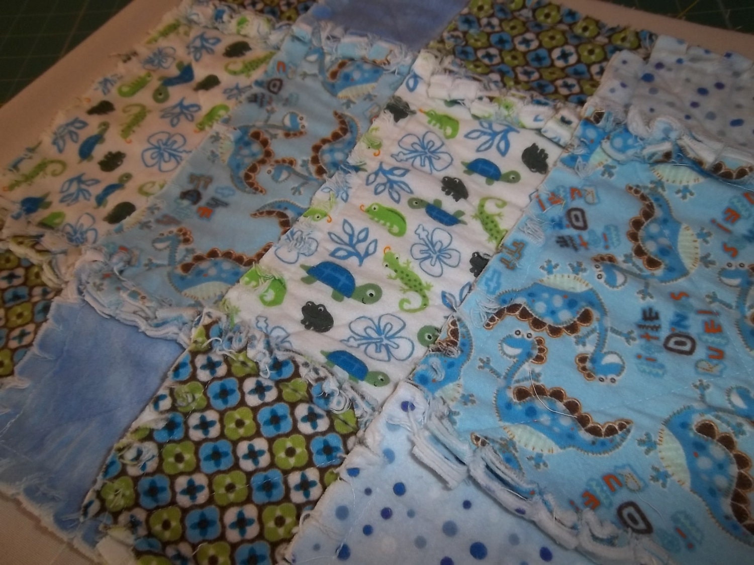 Easy Burp Cloth Pattern Tutorial, Pdf, Rag Style, W Photos Instant ...