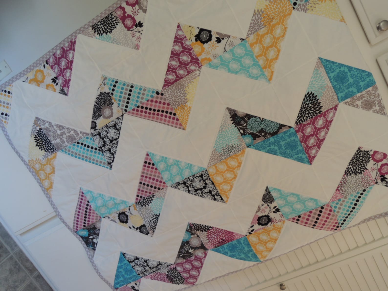 Chevron Quilt PATTERN Super Simple Pdf. Fast Fun and Easy to Etsy