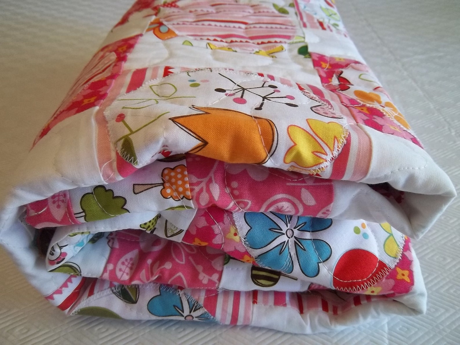 Circles and Squares Quilt Easy Pattern Tutorial Pdf Etsy