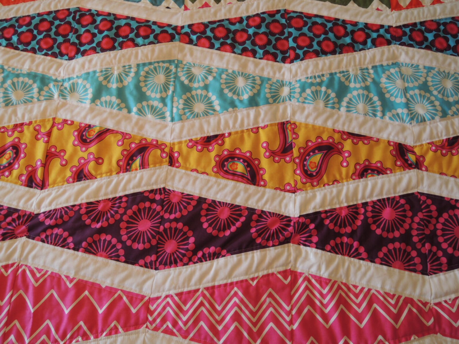Ziggy Seesaw Quilt Pattern Tutorial Pdf Instant Download - Etsy