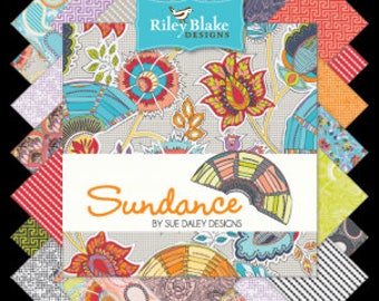 Sundance Extra Large Jelly Roll by Riley Blake,  Fabric, 42 pieces, 2.5 inch Strips, Bin O