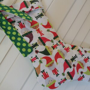 Christmas Stocking Pattern, Super Simple Tutorial, pdf with photos image 3