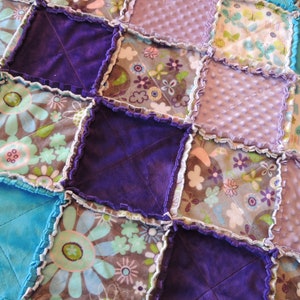 Rag Quilt Pattern Tutorial, Easy to make with photos image 6