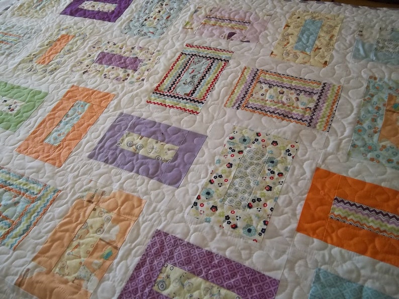 Jelly Roll Twist and Turn Quilt Pattern Tutorial pdf image 5